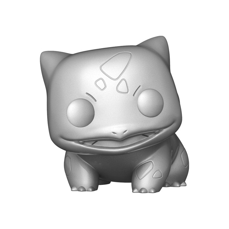 Funko Pop Games Pok Mon Bulbasaur Silver Pressstart Pt