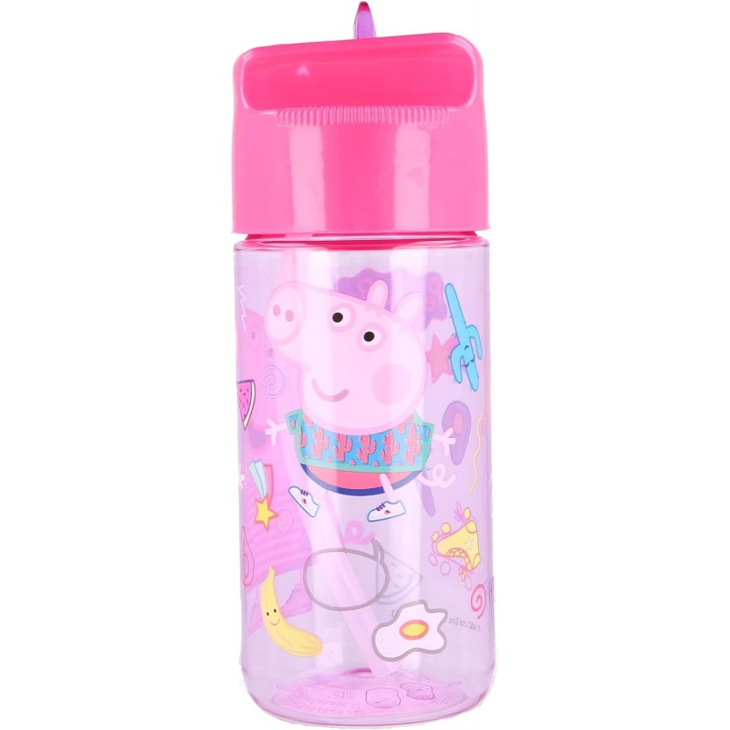 Garrafa Tritan Hydro 430ML Peppa Pig PressStart Pt