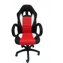 Cadeira Ultimate Gaming Taurus Preto, Vermelho e Branco