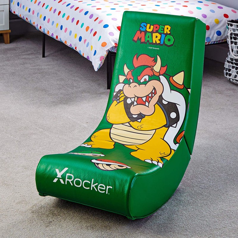 Cadeira X-Rocker Super Mario All-Star Collection Yoshi Junior
