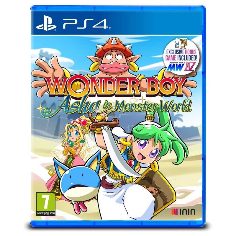 Wonder Boy Asha in Monster World PS4