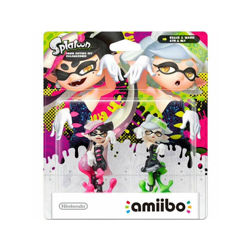 Amiibo Splaton - Callie & Marie - Squid Sisters Set