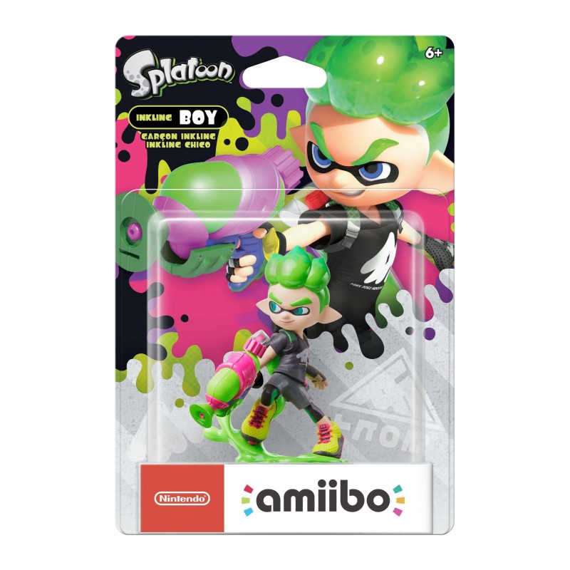 Amiibo Splatoon - Inkling Boy (Neon Green)