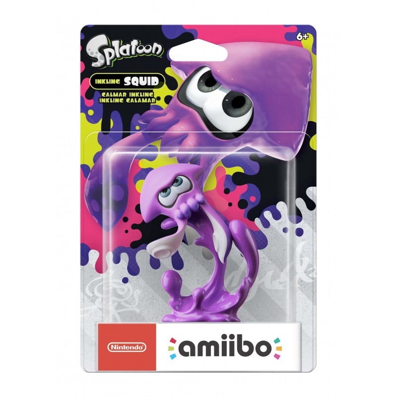 Amiibo Splatoon - Inkling Squid (Neon Purple)