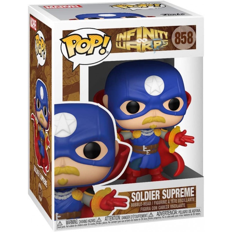 Funko Pop Marvel: Infinity Warps - Soldier Supreme