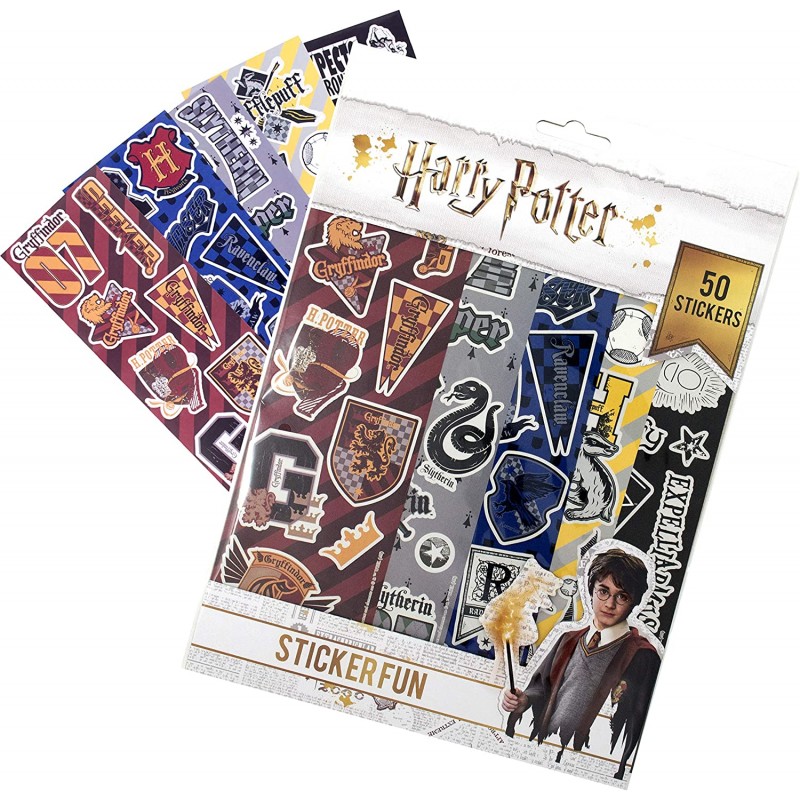 Set 50 Autocolantes - Harry Potter