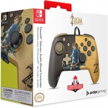 Comando PDP Faceoff Deluxe+ Link - Zelda (Nintendo Switch)