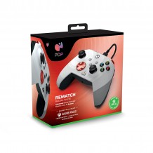 Comando PDP Wired Rematch Radial White (Xbox Series X)