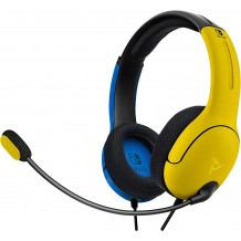 Headset Gaming PDP LVL 40 Wired Azul & Amarelo (Nintendo Switch)