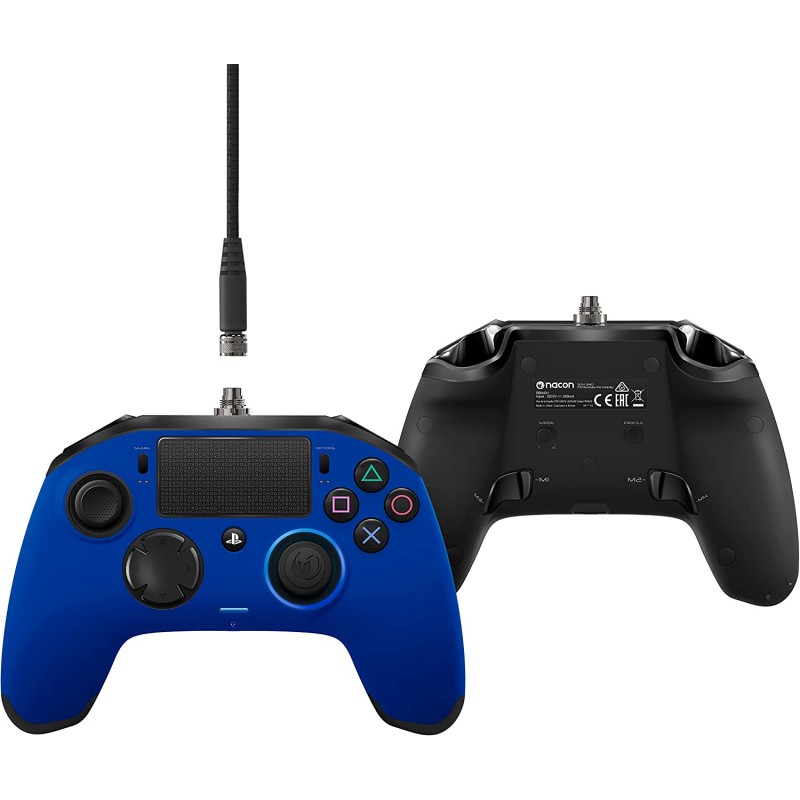 Nacon Revolution Pro Controller Azul Comando Ps4 Pressstart Pt