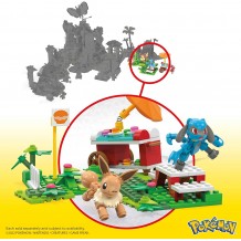 Kit de Construção Mattel - Pokemon Picnic Mega Construx