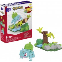 Kit de Construção Mattel - Pokemon Bulbasaur Forest Fun