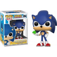 Funko Pop Games: Sonic the Hedgehog - Sonic with Emerald 284