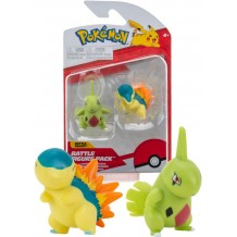 Pokémon Battle Figure - Larvitar + Cyndaquil