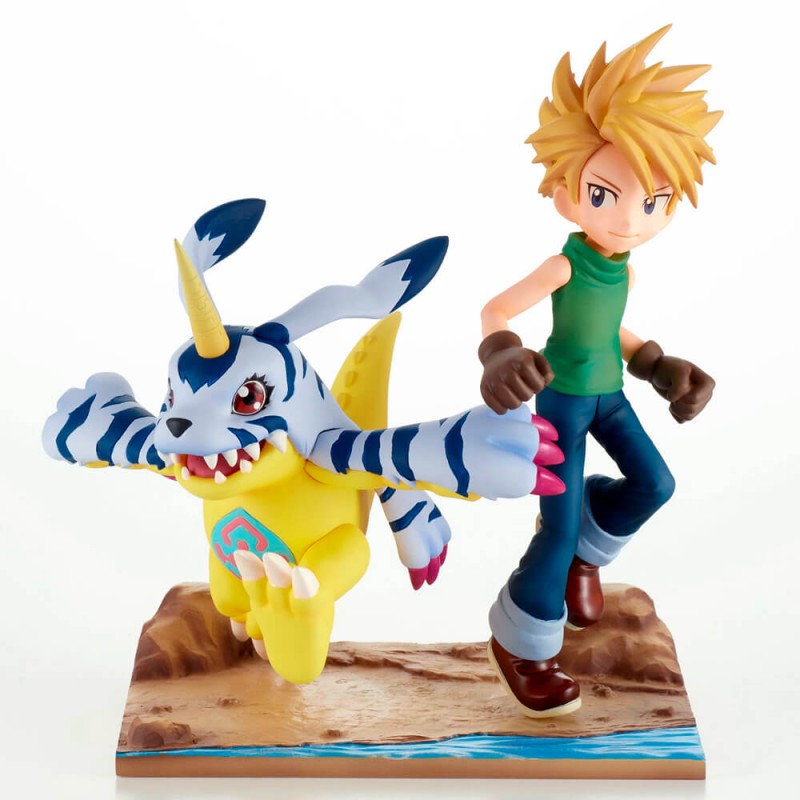 Figura Banpresto Digimon Yamato e Gabumon - Adventure Archives 15cm