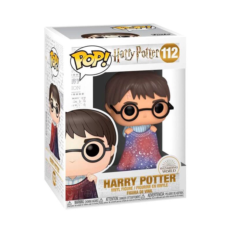 Figura POP Harry Potter Harry with Invisibility Cloak