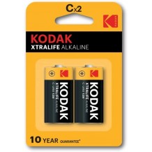 Pilhas Kodac Alcalinas C LR14 (Pack 2)