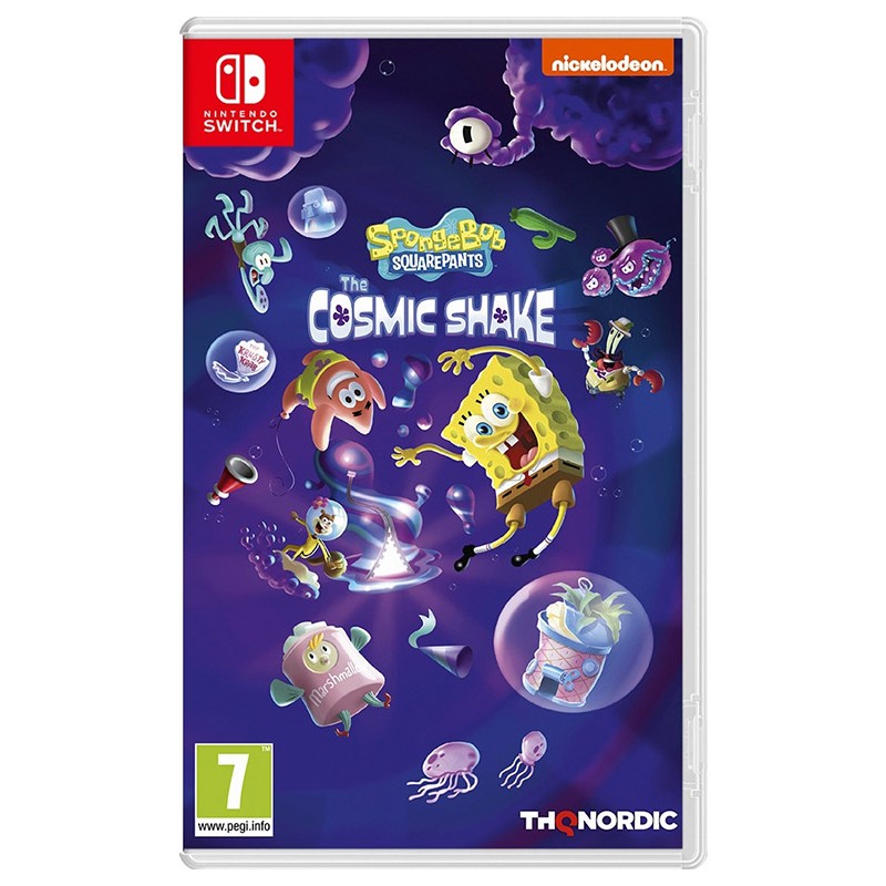 SpongeBob SquarePants Cosmic Shake Nintendo Switch