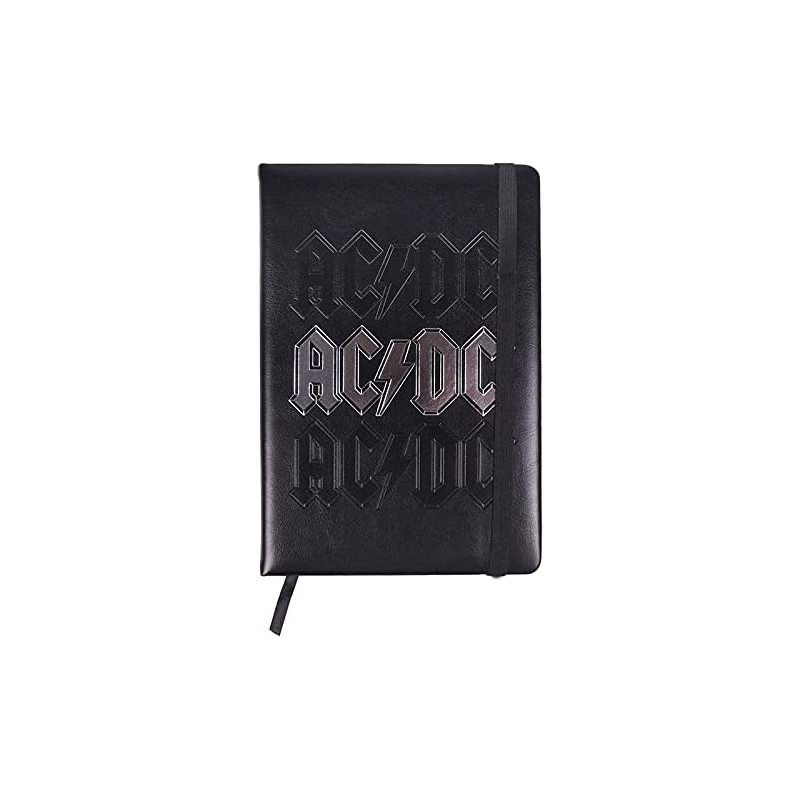 Caderno A5 AC/DC - Black Premium Notebook