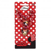 Conjunto Bijuteria Disney - Minnie (Pulseira / Colar)