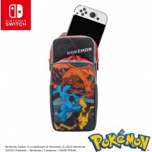 Bolsa Nintendo Switch - Pokémon Adventure Pack (Charizard, Lucario & Pikachu)