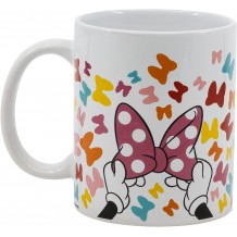 Caneca Cerâmica 325ml - Minnie Edgie Bows