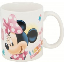 Caneca Cerâmica 325ml - Minnie Summer Crush