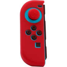 Capa Silicone + Grip FR-TEC Vernelho - Joy-Con Esquerdo Nintendo Switch