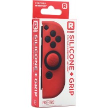 Capa Silicone + Grip FR-TEC Vernelho - Joy-Con Direito Nintendo Switch