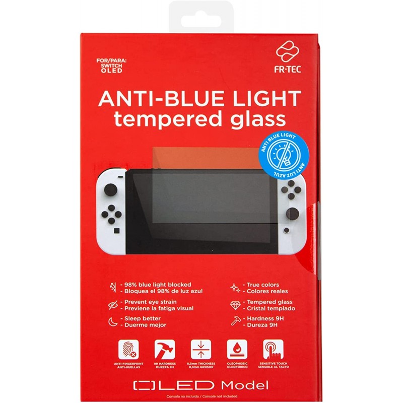 Protector de Ecr� Anti-Blue Light - Nintendo Switch OLED