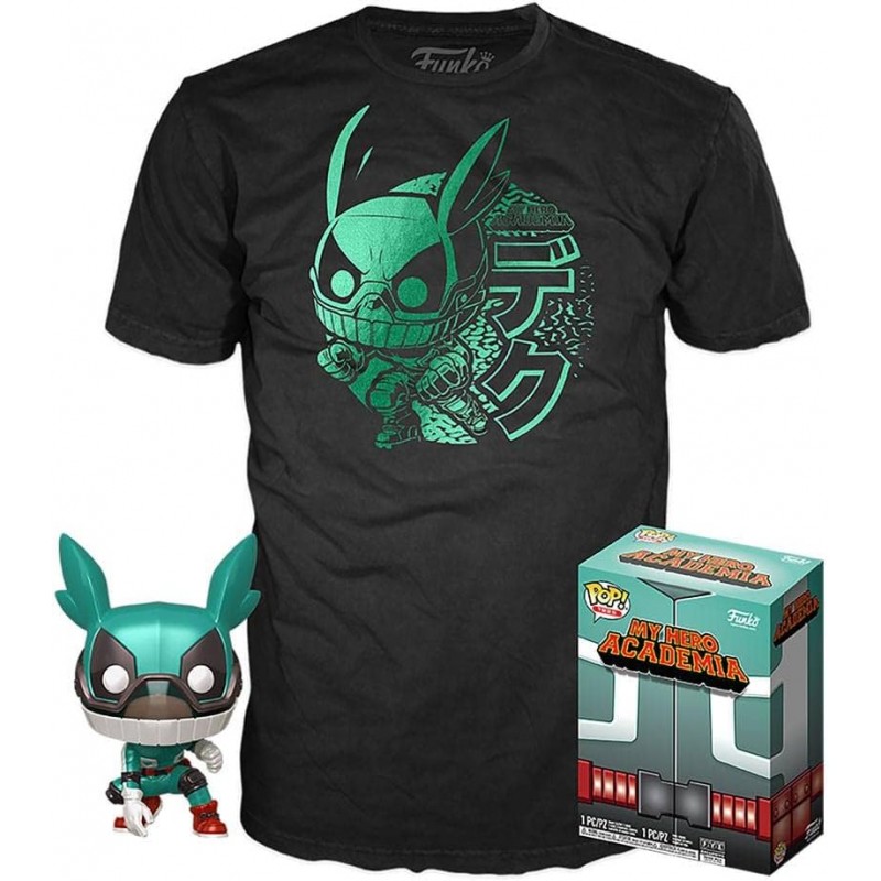 Set Funko Pop (T-shirt + Figura) - My Hero Academia: Deku 