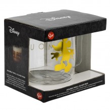 Caneca Vidro Duplo - Mickey