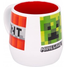 Caneca Cerâmica 360ml - Minecraft