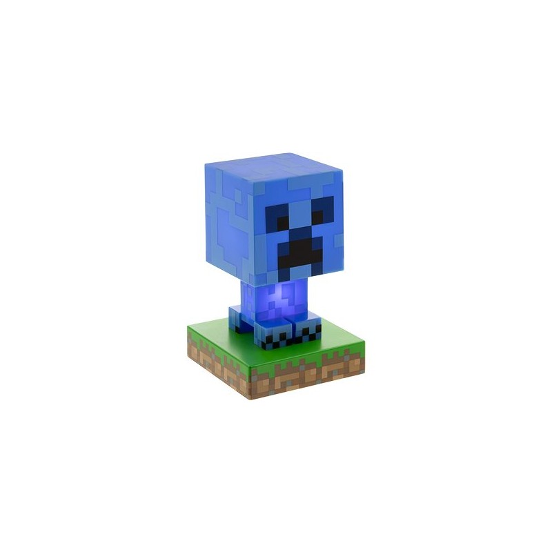 Figura Luminosa Paladone Icon Light - Minecraft: Charged Creeper