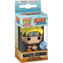 Funko Pop Porta-Chaves: Naruto - Naruto with Noodles (Special Edition)