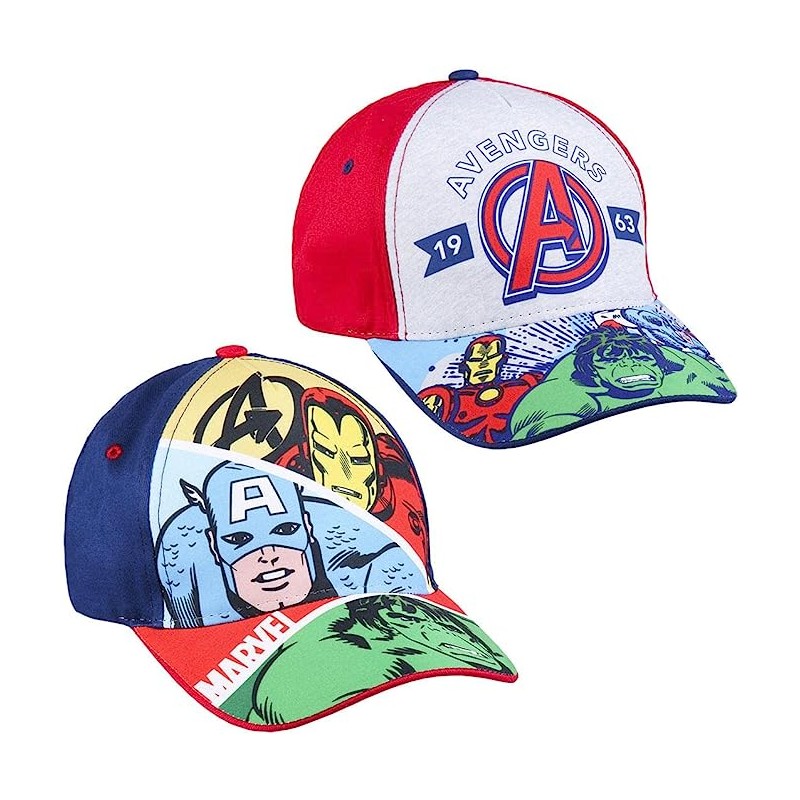 Chapéu Infantil - Marvel Avengers (Vermelho / Azul)