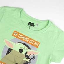 Pijama Infantil Curto - The Mandalorian