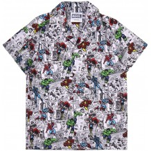 Camisa Manga Curta Infantil - Marvel