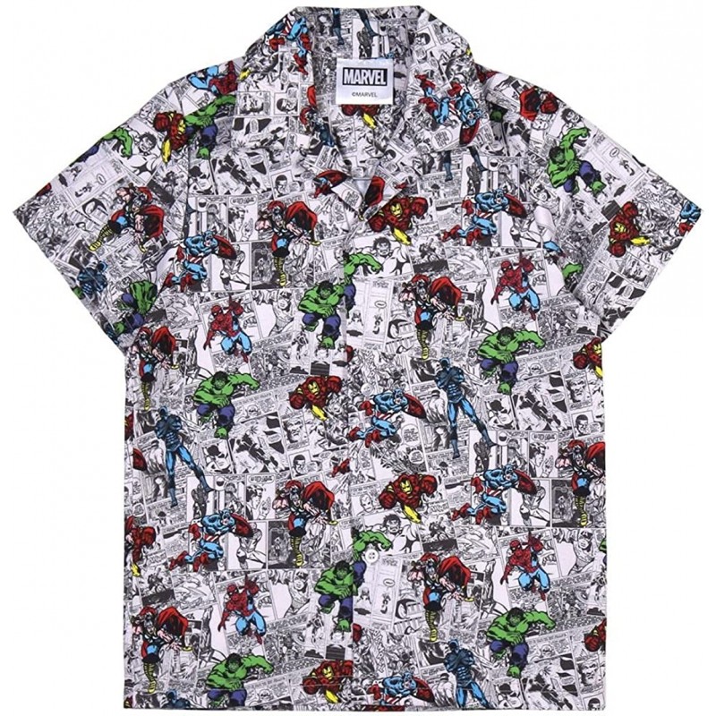 Camisa Manga Curta Infantil - Marvel