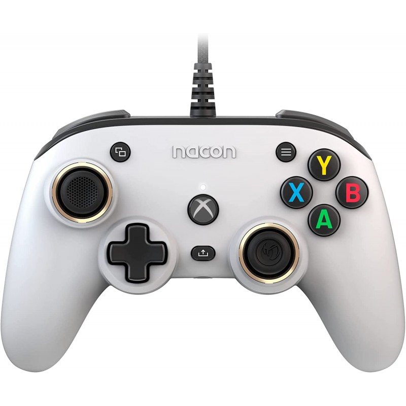 Comando Nacon Pro Compact White - Xbox One & Series X