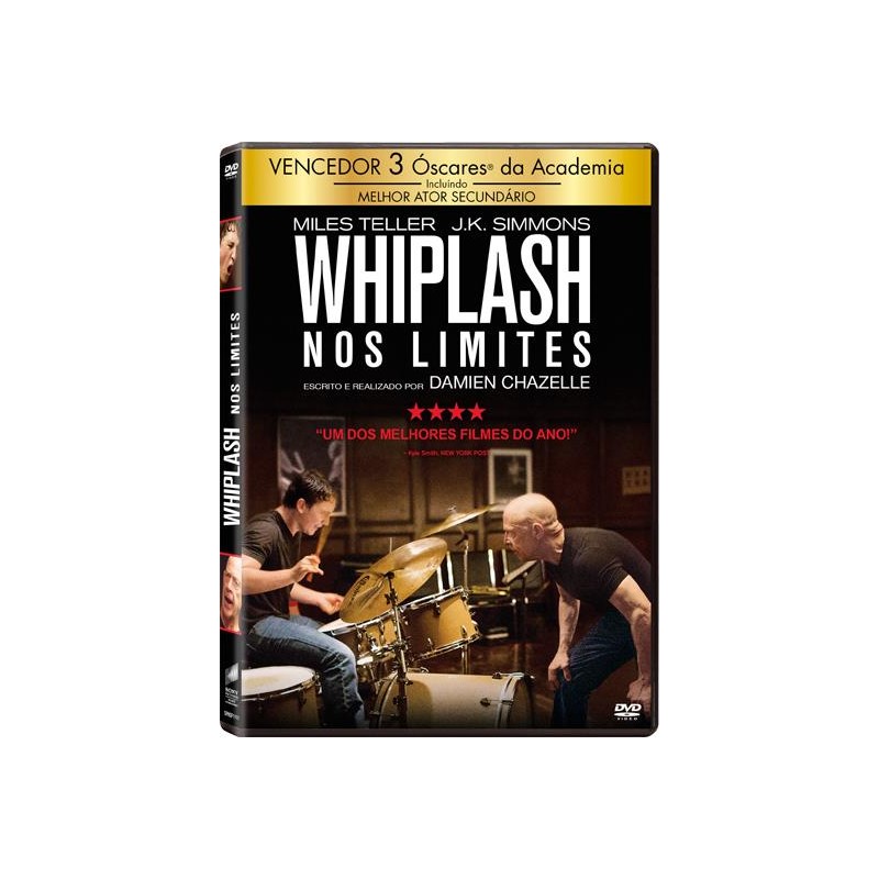 Filme DVD - Whiplash: Nos Limites