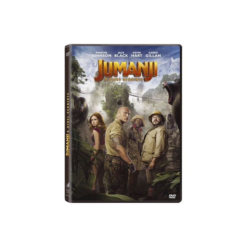 Filme DVD - Jumanji: O Nível Seguinte