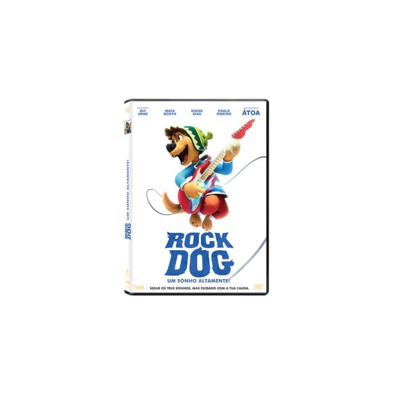 Filme DVD - Rock Dog: Um Sonho Altamente!