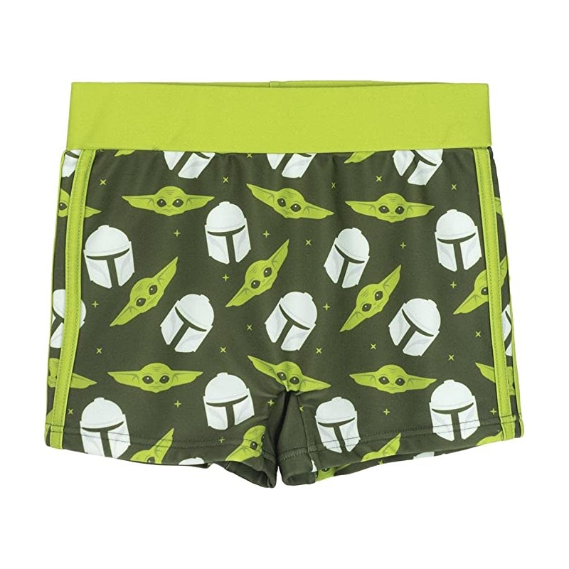 Boxer Banho Infantil - Star Wars Mandalorian