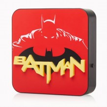 Candeeiro 3D Dc Comics Batman Emblema