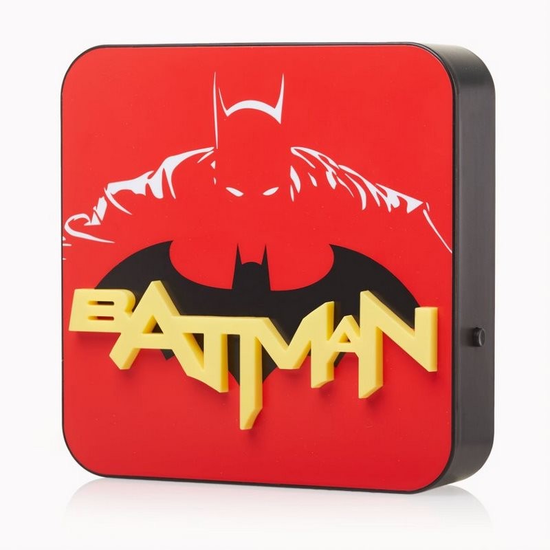 Candeeiro 3D Dc Comics Batman Emblema