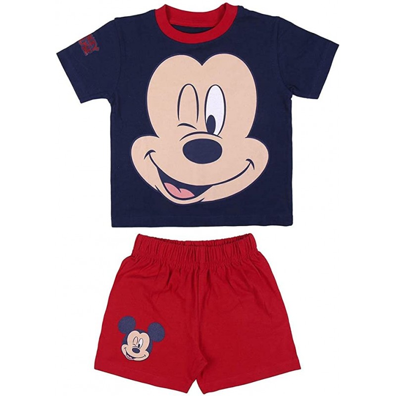 Pijama Curto Infantil - Mickey