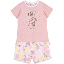 Pijama Curto Infantil - Peppa Pig: Little Friend