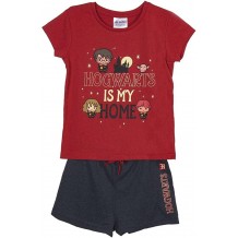 Pijama Curto Infantil - Harry Potter: Hogwarts is My Home