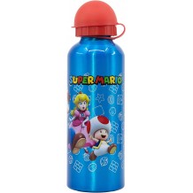 Garrafa Aluminio 530ML - Super Mario